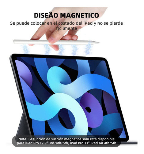 Mz Lápiz Óptico Stylus Pluma For iPad Led Pantalla Universal