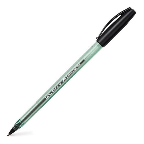 Bolígrafo Faber Castell Trilux Trazo Fino Negro (x300 Unid.)