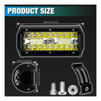 Barras Led Neblineros 4x4 Ssangyong Rexton 03/07 3.2l