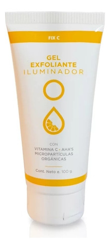 Gel Exfoliante Iluminador Con Vitamina C 100gr - Icono Momento De Aplicación Día/noche Tipo De Piel Cualquiera