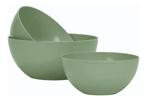 Bowls Set X3: 17, 20, 23 Cm Con Caja Regalo Areia Carol