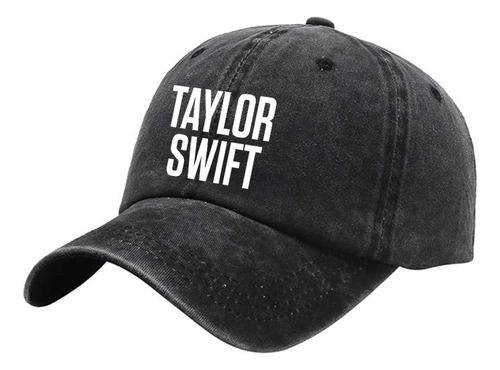 Gorra Vintage Prelavada Gris Oscuro Taylor Swift