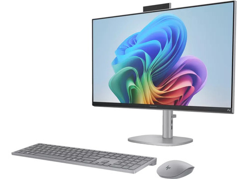 Pc Aio Hp Omnistudio X Ultra 5 226v 512gb Ssd 16gb Ddr5 Fhd Plateado