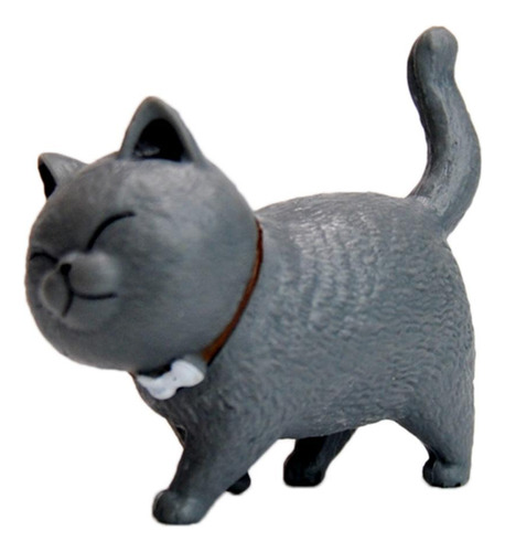 3 X 9 Piezas De Pvc Figuras De Gatos Escritorio De Mesa