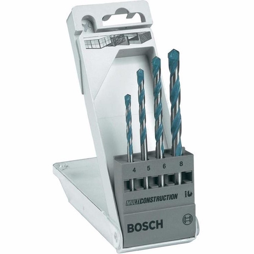 Set Kit Mechas Multiconstruccion Bosch 4 Piezas Tecnofast