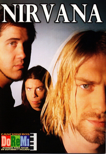 Cancionero Nirvana Para Guitarra Teclado Eshop Big Bang Rock