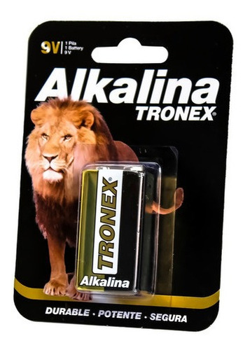 Tr9valk - Pila Tronex 9 V. Alkalina Bl X 1