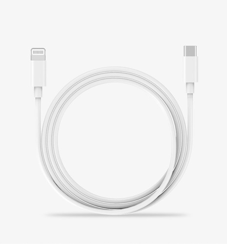Cable Usb C A Lightning iPhone Certificado Apple Mfi 1 Metro