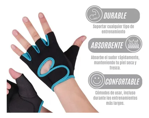 Guantes Para Gym Entrenamiento Deportivos Hombre Mujer New