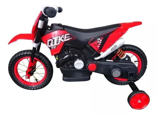 Mini Moto Cross Infantil Elétrica 6V Recarregável Triciclo Criança