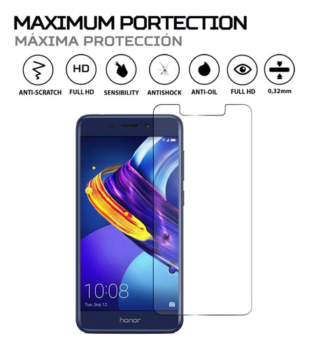 Protector Mica Pantalla Para Huawei Honor 6c Pro