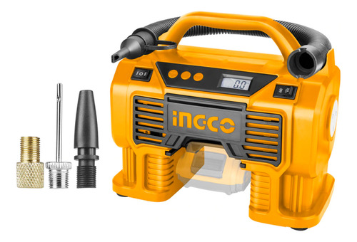 Compresor Inflador Ingco Industrial 20v S/bat.s/cargador