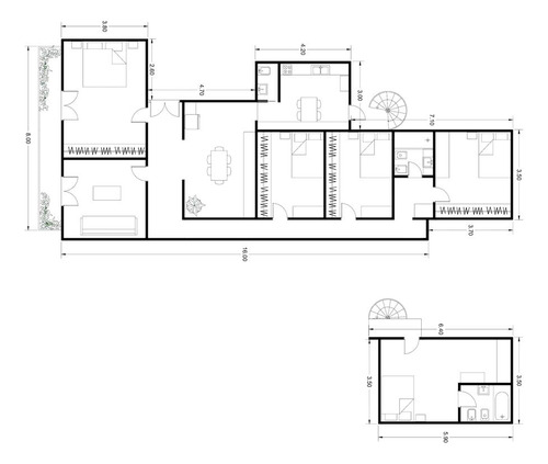 Av. De Mayo 1400*. 1er. Piso. Fte. Depto. 6  Amb. C/ Dep. Sup. Tot.  150 Por M² Usd . 1600.- Edificio La Inmobiliaria. Patrimonio Histórico. De La Ciudad. Apto Prof./com.