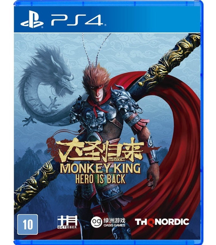 Monkey King Hero Is Back - Ps4 - Novo - Lacrado