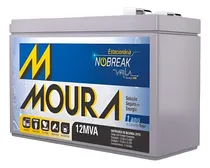 Comprar Bateria Nobreak 12v 9a Moura 9ah 12mva9 Vlra 12mva-9 Alarmes