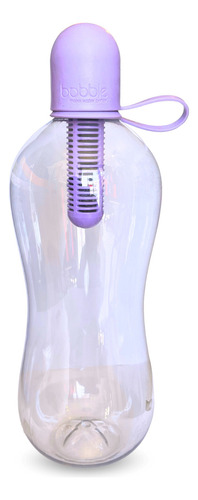 Bobble Botella Agua Con Filtro Libre De Bpa, 1 Lt, Reutiliza Color Lila