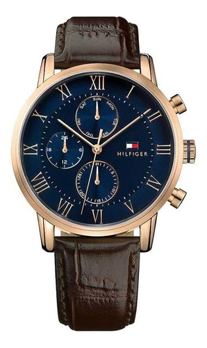 Reloj Tommy Hilfiger 1791399 de piel marrón para hombre