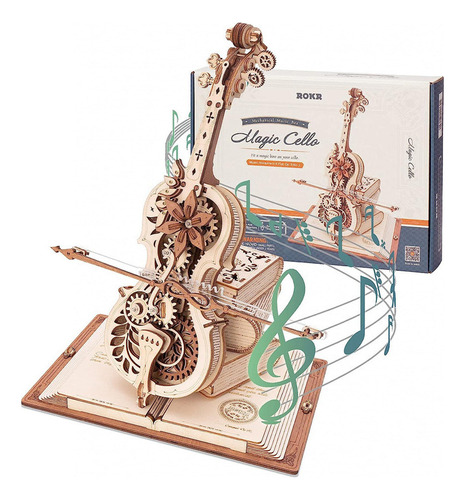 Violoncelo De Madeira Modelo 3d