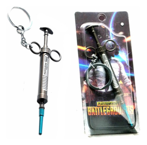 Llavero Accesorios Pubg Jeringa Adrenalina Epinefrina Cura