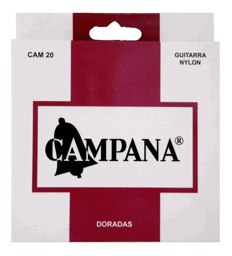 Encordado Campana Guitarra Clásica Nylon Doradas Cam Dr