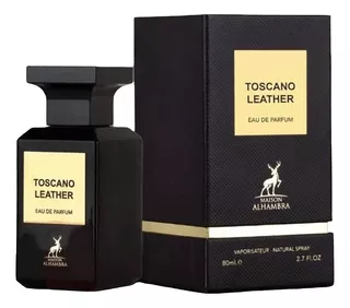 Perfume Toscano Leather Maison Alhambra Eau De Parfum 80ml Original