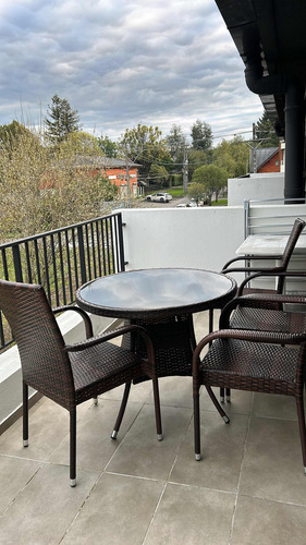Exquisito Departamento Amoblado En Edificio Pewün Villarrica