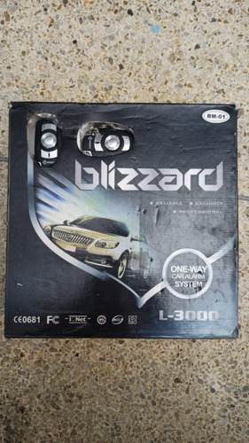 Alarma Para Carro Blizzard L3000