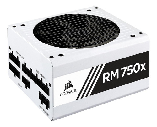 Fuente de poder para PC Corsair RMx Series RM750x 750W blanca 100V/240V