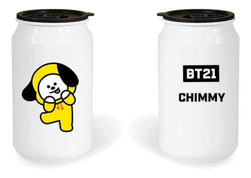 Lata Chimmy Para Tu Bebida Favorita Regalo Bts Bt21 K-pop