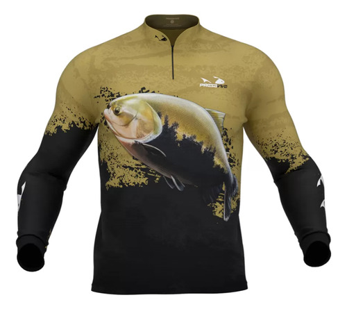 Camiseta De Pesca Presa Viva Protección Uv 30+ Tambaqui