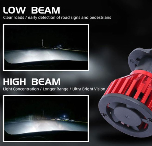 Kit Turbo Foco Led H11 16000lm 120w Sistema Canbus