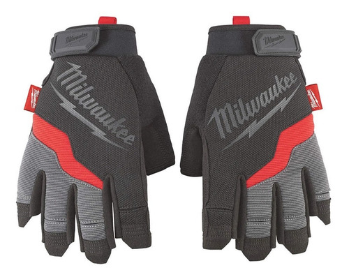 Guantes De Trabajo Sin Dedos Medianos Milwaukee 48228741