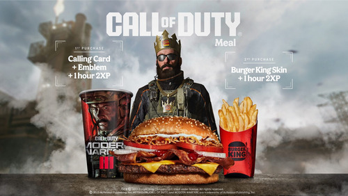 Call Of Duty Modern Warfare 3 - Burger King Operator Skin