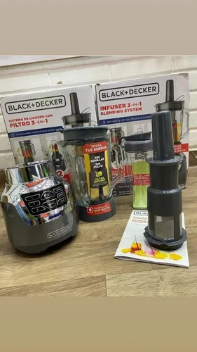 Black and decker licuadora 3 en 1 sale