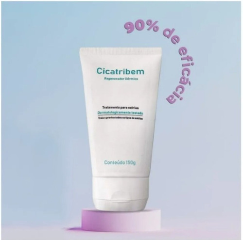 Imagem 2 de 6 de Kit Com 2 Tira Estrias Cicatribem Creme 150g Com Nota Fiscal