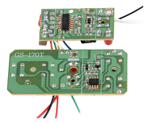 2x Placa Receptora Del Transmisor Dc 3-4,5 V Para Vehículos