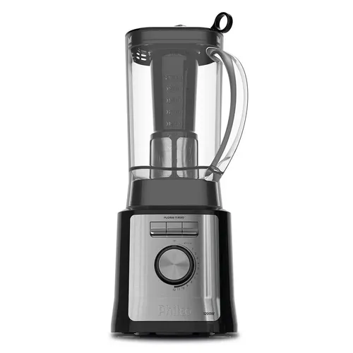 Liquidificador Philco Plq1600p Easy Smart Turbo 3l Philco Preto