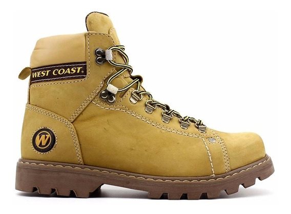 bota amarela masculina west coast