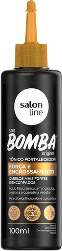 Salon Line Tônico S.o.s Bomba Força E Engrossamento 100ml