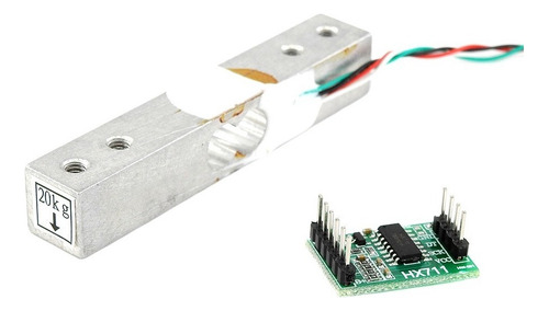 Sensor Peso Celda Carga 20kg Con Hx711