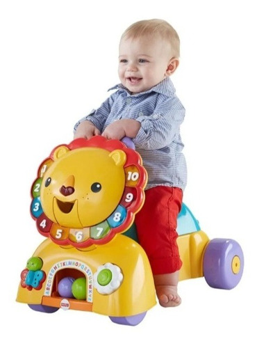 Leon Montable Andadera De Fisher Price 3 En 1 Rie Y Aprende