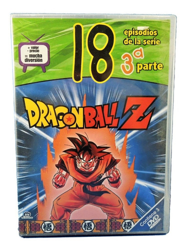 Dragon Ball Z 18 Episodios De La Tercera Parte Nueva