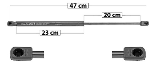 Amortiguador Quinta Puerta Suzuki S-cross 2014-2020 1