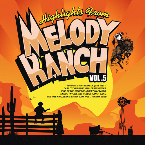 Algunos Artistas Destacados De Melody Ranch 5/various Cd