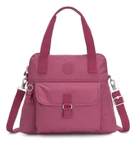 Comprar Bolsa Grande Kipling Pahneiro Color Purple Fig 100% Original