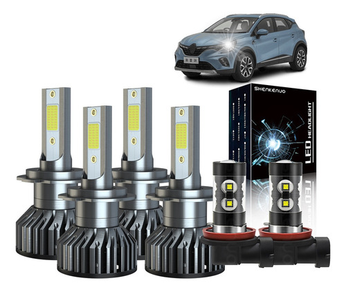 Para D 24000lm H7 + H7 Kits Focos Led Y Antiniebla Para