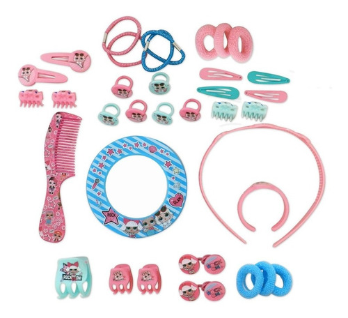 Imagen 2 de 4 de Lol Set De Accesorios Para El Pelo Clandy Lol1014