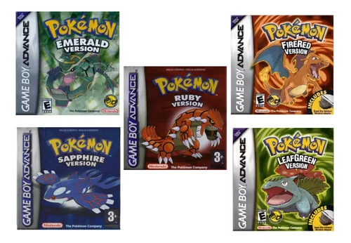 Pokémon Rojo Fuego y Verde Hoja (Game Boy Advance)