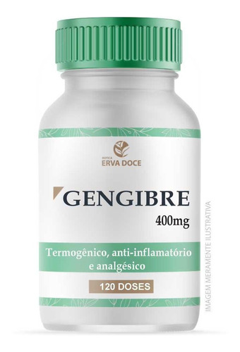 Gengibre 400mg 120 Doses