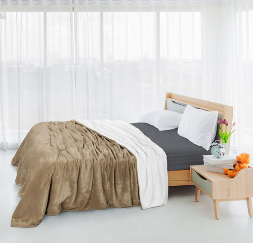 Manta Utopia Bedding Sherpa Queen Size
